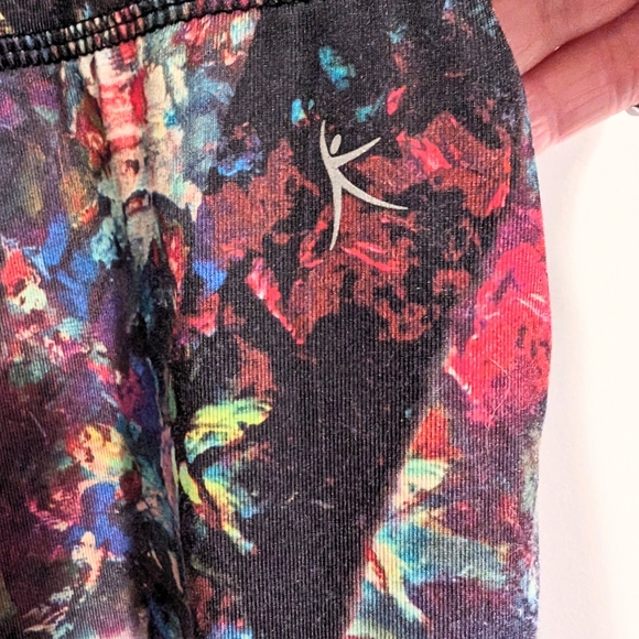 Danskin now fitted xl multicolor pants athletic wear - Picture 7 of 8